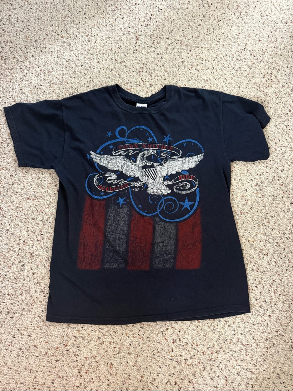 Y2K Vintage Tony Keith American Ride Tour Concert T-Shirt